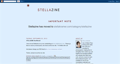 Desktop Screenshot of blog.stellakramer.com